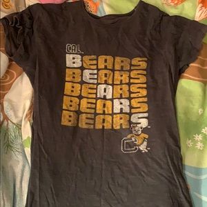 vintage CAL bears t shirt